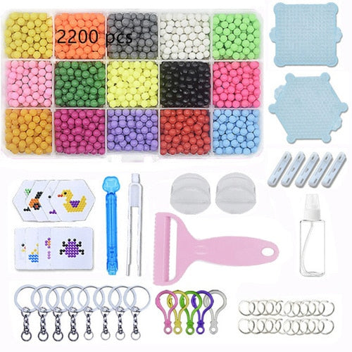 Water Fuse Beads Pegboard, Fuse Beads Magic Water