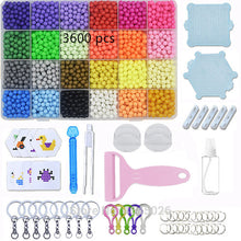 Load image into Gallery viewer, DIY Fuse Beads Magic Water Creative beads set Pen Tweezer Pegboard Kit Accessories Girls Gift kids toys for Children 8 10 years