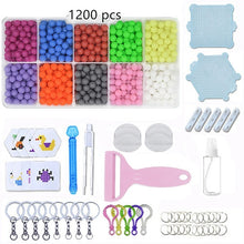 Load image into Gallery viewer, DIY Fuse Beads Magic Water Creative beads set Pen Tweezer Pegboard Kit Accessories Girls Gift kids toys for Children 8 10 years